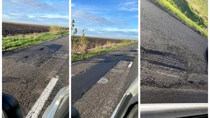 Şoferii din Iaşi, mesaj pentru autorităţi. Gropile de pe şosea i-au adus în situaţia asta, imaginile au devenit virale în România
