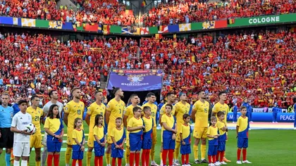 Surpriză uriașă pentru jucătorii României înainte de meciul cu Slovacia. Tricolorii s-au emoționat profund FOTO