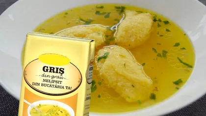 Câte linguri de griș se pun la două ouă pentru găluște. Proporția corectă cu care nu vei mai da greș