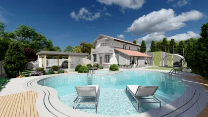 La ce distanță față de gardul vecinului se poate face o piscină. Ce prevede Codul Civil