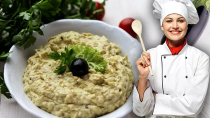 Ce adaugă gospodinele iscusite în salata de vinete, în loc de maioneză. Gustul e senzațional și cremos