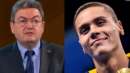 David Popovici schimbă sistemul de învățământ din România. Rectorul Universității din București reacționează la apelul campionului nostru