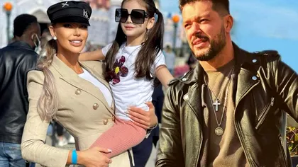 Fiica Biancăi Drăgușanu s-a transformat într-o domnișoară cochetă. Cum se distrează în vacanță cu tatăl ei, Victor Slav VIDEO