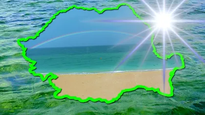 Plaja din România în formă de golf. E minunată și ascunsă de aglomerație vară