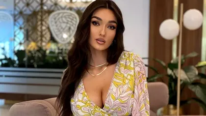 Viviana Sposub, decolteu de infarct pe internet. Rochia strâmtă i-a scos în evidență formele perfecte FOTO
