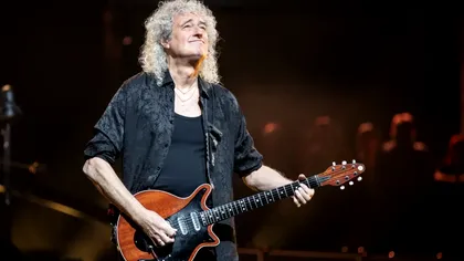 Brian May a suferit un atac cerebral. Chitaristul trupei Queen a rămas cu schele grave