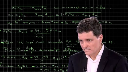 Exercițiul de matematică de clasa a IV-a pe care Nicușor Dan l-a rezolvat la TV. I-a pus în încurcătură pe elevi