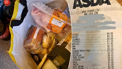 Pe ce a cheltuit un român 30£ (188 Lei) în Anglia. A cumpărat din magazin mai mult decât se aștepta