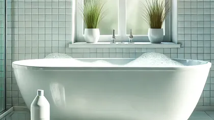 Cele două ingrediente care curăță rapid chiar și cea mai îngălbenită cadă. Soluția naturală care o face să arate albă, ca nouă 