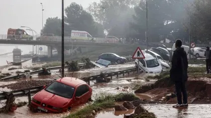 E din nou cod roșu în Spania: Tragedia poate lovi și Barcelona. Orașul e amenințat de inundații severe: Tarragona din Catalonia e deja sub ape