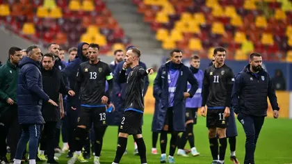 Meciul România - Kosovo a fost abandonat cu doar câteva minute înainte de finalul partidei. Ce mesaj au transmis oficialii de la UEFA