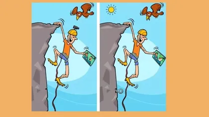 Testul de inteligență pe care-l rezolvă copiii din clasa I. Găsește toate diferențele dintre cele două imagini în doar 7 secunde