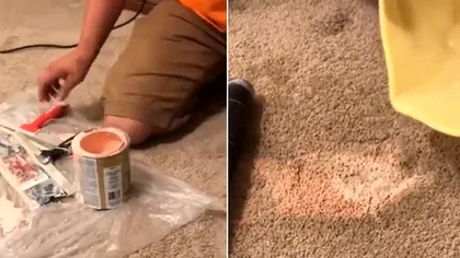 Cum scoți petele de pe covor în doar 5 minute, folosind un singur ingredient din bucătărie. Trucul ăsta e genial