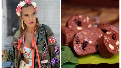 Ce pune Anna Lesko în salamul de biscuiți pe care-l servește la masa de Crăciun. Secretul celui mai gustos desert