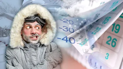 Iarna își intră în drepturi în România, iar temperaturile scad dramatic. În ce zone va ninge în următoarele zile