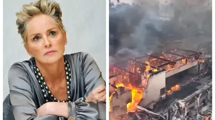 Actrița Sharon Stone deschide larg porțile casei sale pentru a adăposti victimele incendiilor din Los Angeles