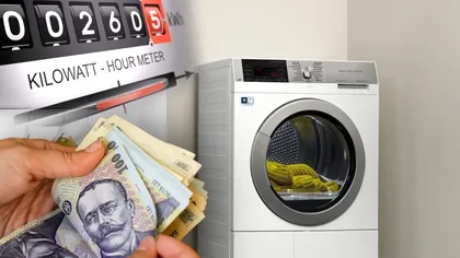 Cel mai bun moment al zilei pentru a porni uscătorul de rufe. Pontul experților în energie pentru costuri mai mici