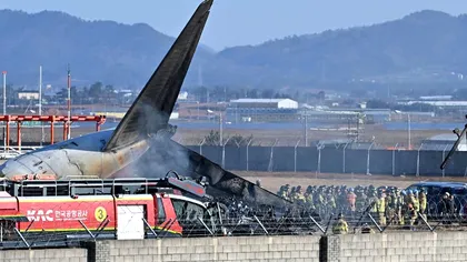 Descoperire în cazul avionului prăbușit în Coreea de Sud: cutiile negre ale aeronavei nu au mai înregistrat nimic cu 4 minute înainte de impact