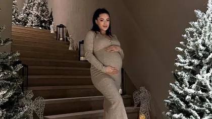 Cum arată Larisa Iordache în luna a opta de sarcină. Fosta gimnastă se pregătește să devină mămică