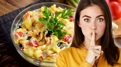 Ce să pui în salata orientală de post pentru un gust aparte. Nu zici că nu are ouă, atât de bună este