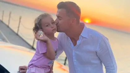 Ipostaza înduioșătoare în care a fost surprins Adrian Alexandrov. Cum încearcă să îi șteargă micuței Eva dorul de mamă