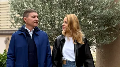 Valentina Pelinel și Cristi Borcea, apariție bizară. Blugii fostului model au făcut senzație, mulți au crezut că e o iluzie optică