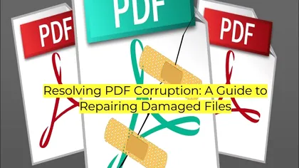 Rezolvarea corupției PDF: un ghid pentru repararea fișierelor deteriorate (P)