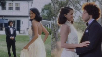 Selena Gomez a strălucit la nunta cu Benny Blanco. Rochia de mireasă, creată de Ralph Lauren special pentru cântăreaţă. Foto