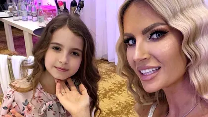 Fiica Andreei Bănică, din ce în ce mai frumoasă. Cum a pozat-o cântăreaţa pe Sofia, la 16 ani