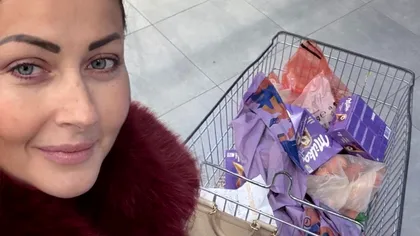 Gabriela Cristea, criticată de internauţi după ce a arătat ce cumpărături a făcut pentru Revelion. Vedeta a pozat chiar şi bonul: 