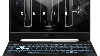 ASUS TUF F15 FX506HE, laptopul de gaming cu dotări de top de la Intel