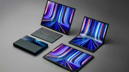 Zenbook 17 Fold OLED: cel mai nou laptop Asus, un concept extravagant