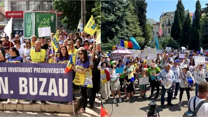 Profesorii nu renunță la grevă. Proteste în mai multe orașe din țară: „Ghinion, nu cedăm”. Miting cu mii de dascăli în Pitești