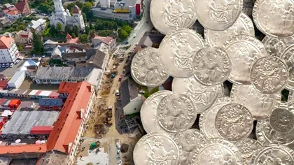 Au vrut să refacă centrul orașului, dar au dat de o comoară: Ce au găsit în această localitate din România