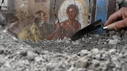 Descoperire surprinzătoare la Pompeii: Cum arată casa cu fresce unice