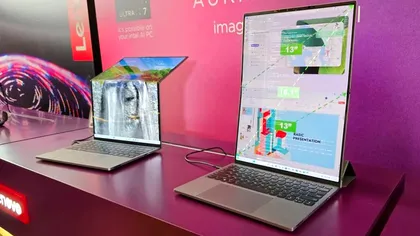 Lenovo prezintă laptopuri cu ecrane pliabile și încărcare solară la MWC 2025