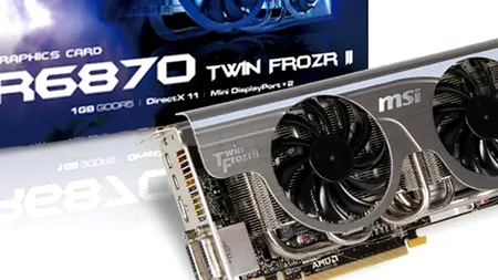 MSI lanseaza R6870 Twin Frozr II