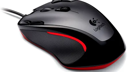 Logitech Gaming Mouse G300: 9 butoane, 2500 DPI, 40 euro