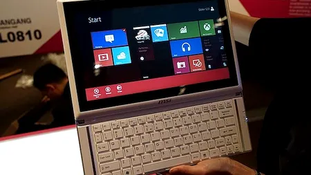 Computex 2012 - MSI Slider S20, un alt hibrid intre tableta si ultrabook