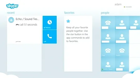 Skype pentru Windows 8 ajunge in Store