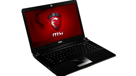MSI GE40, un notebook de gaming la mai putin de 2 kilograme