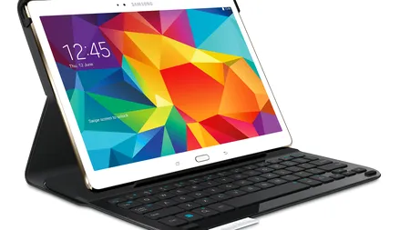 Tableta Samsung Galaxy Tab S primește o husă cu tastatură de la Logitech