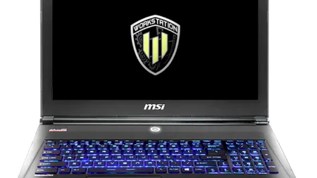 MSI WS60, una dintre cele mai subțiri și ușoare stații de lucru