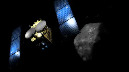Primele imagini cu un asteroid în formă de cub