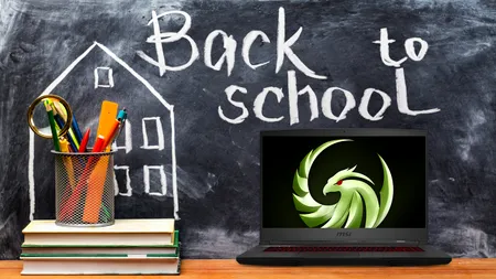 Back to school 2021: laptopurile MSI care te salvează după vacanță, la un super preț