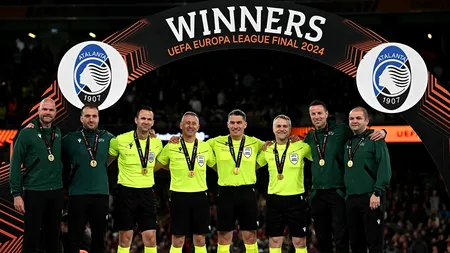 Istvan Kovacs a arbitrat finala Europa League și a iscat multe comentarii. ”Nu-l mai iau pe arbitrul ăsta în serios”