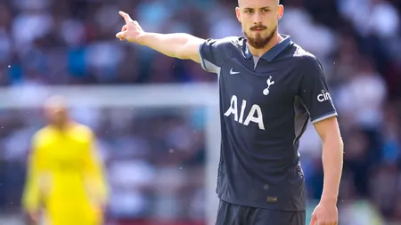 Ce notă a primit Radu Drăgușin în al treilea meci la rând ca titular. A jucat în Tottenham - Newcastle