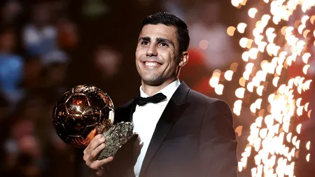 Rodri câștigă Balonul de Aur 2024 și intră în istorie: cum a reușit mijlocașul lui Manchester City să obțină cel mai râvnit trofeu din fotbal