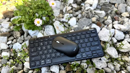 Trust Lyra - kitul de periferice wireless compatibile cu PC, Mac, iOS sau Android. Un mouse și o tastatură cu Bluetooth sau receiver USB perfecte în orice situație