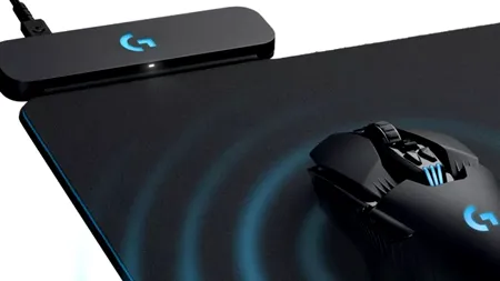 Logitech a lansat un mousepad care îți încarcă wireless mouse-ul în timp ce te joci